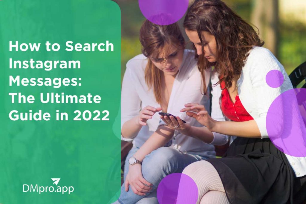 Search Instagram messages